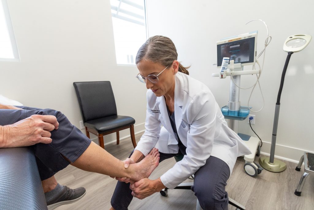 Psoriatic Arthritis & The Immune System - Baton Rouge Surgeon Checking Foot