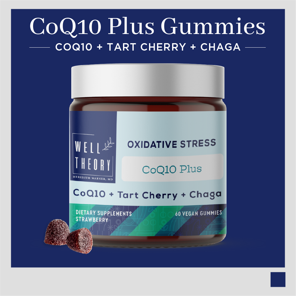 Dr. Warner's Favorite Supplements For Muscle Recovery - Oxidative Stress CoQ10 Plus Gummy by The Well Theory