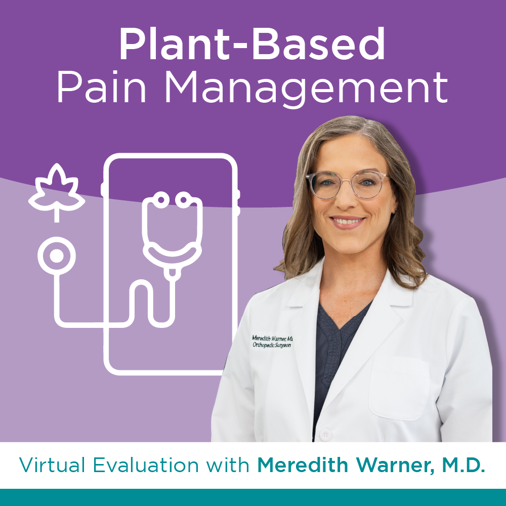 Medical Marijuana Initial Visit (Non-Refundable) Plant-Based Pain Management