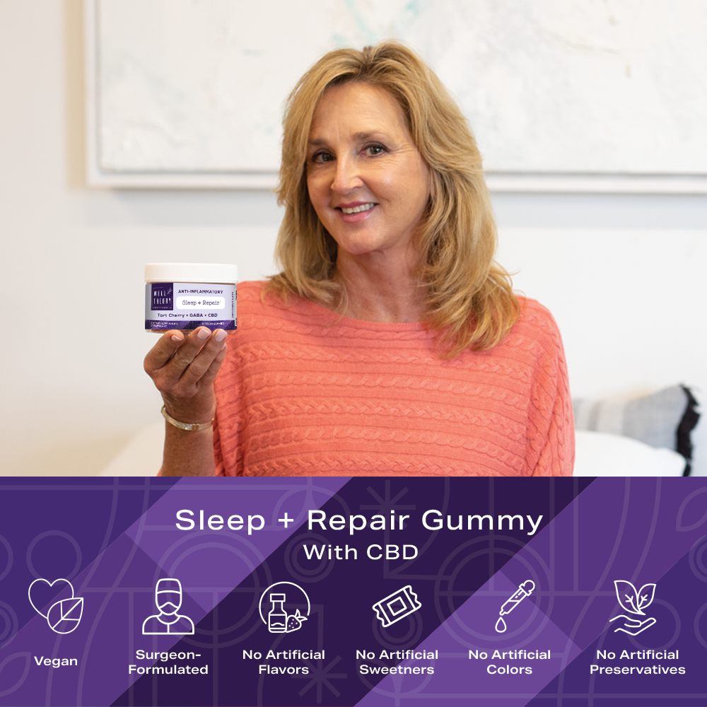 Stress Control 101: Sleep + Repair CBD Gummy with Benefits